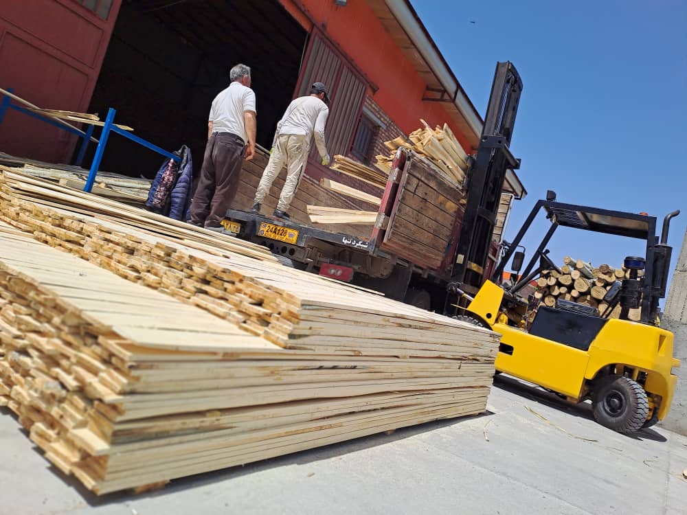 پالت سازی در کارگاه